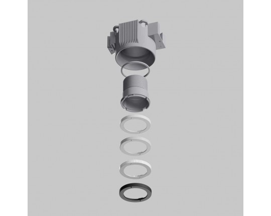 Встраиваемый светильник Maytoni Technical Downlight Intro 2.0 DL137-GU10-W