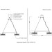 Подвесная люстра Crystal Lux MYSELF SP60W LED