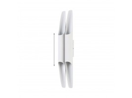 Настенный светильник Crystal Lux CLT 332W4-V2 WH-WH