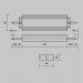 Блок питания Maytoni Magnetic track system 48V 100W IP67 2A PSL008-100W-48V-IP67 Блок питания Maytoni Magnetic track system 48V 100W IP67 2A PSL008-100W-48V-IP67