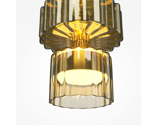 Подвесной светодиодный светильник Maytoni Level MOD253PL-L18BS3K2