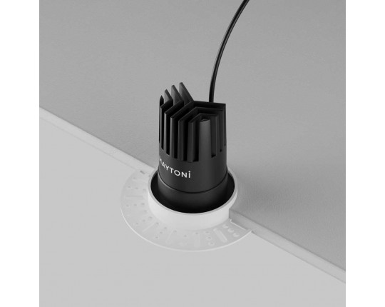 Встраиваемый светильник Maytoni Technical Dip DL119-10W-4K-TRS-B