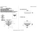 Потолочный светильник Crystal Lux Lluvia PL4 Chrome D370 Потолочный светильник Crystal Lux Lluvia PL4 Chrome D370