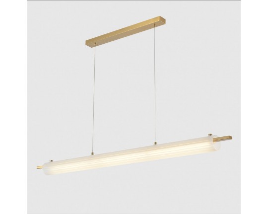 Подвесной светодиодный светильник Crystal Lux Tunnel SP40 Led Brass Подвесной светодиодный светильник Crystal Lux Tunnel SP40 Led Brass