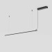Шинопровод подвесной 1м горизонтальный Maytoni Technical ARITY Busbar trunkings Arity TRX233-HL-1B