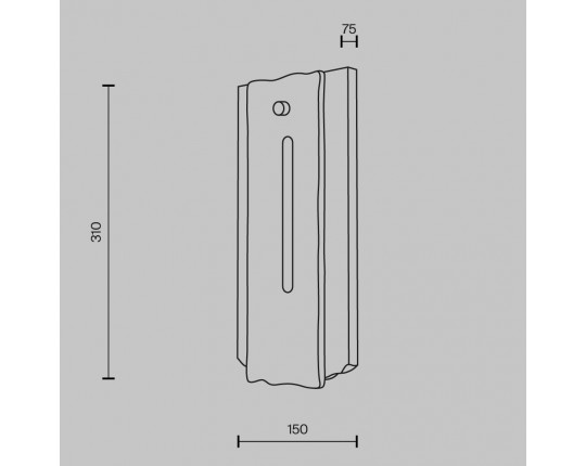 Настенный светильник Maytoni Modern Ventana MOD523WL-L15BG3K Настенный светильник Maytoni Modern Ventana MOD523WL-L15BG3K