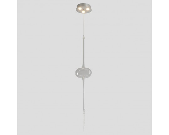 Подвесной светильник Crystal Lux GLASS SP3W LED CHROME