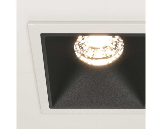 Встраиваемый светильник Maytoni Technical DL043-01-10W3K-D-SQ-WB