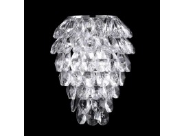 Настенный светильник Crystal Lux Charme AP3 Chrome/Transparent