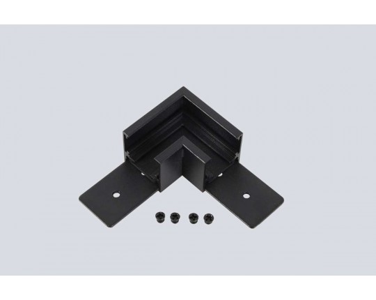 Соединитель для магнитного накладного шинопровода угловой Crystal Lux CLT 0.214 04 BL