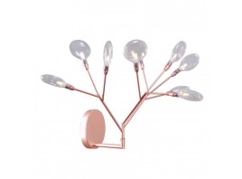 Бра Crystal Lux Evita AP9 copper/transparent