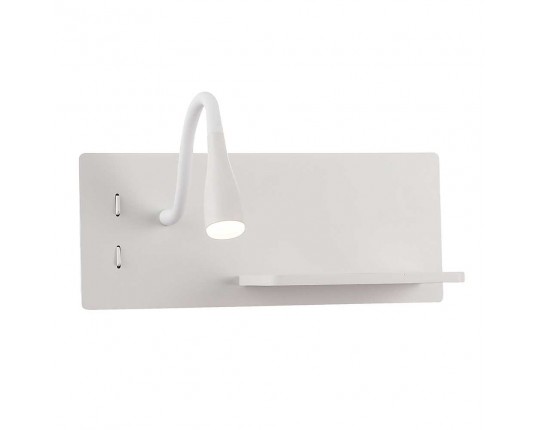 Бра Crystal Lux ELQI AP11W LED WH