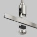 Крепление потолочное Long одинарное 700мм Maytoni Technical TRA159C-S1-PT