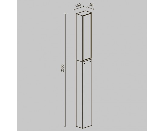 Садово-парковый светильник Maytoni Outdoor O470FL-L40GF3K Садово-парковый светильник Maytoni Outdoor O470FL-L40GF3K