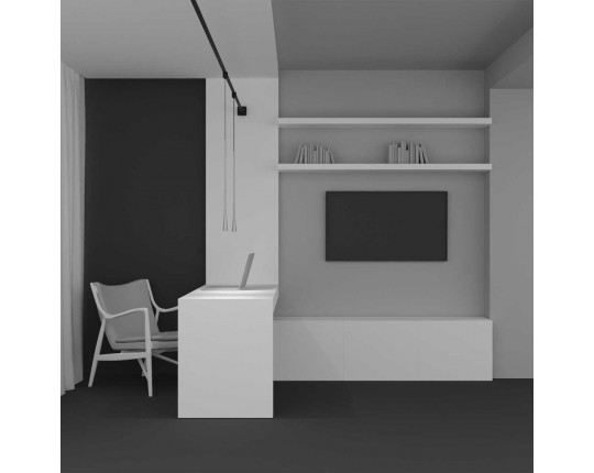 Трековый подвесной светильник Maytoni Technical TR168-1-7W3K-M-BS