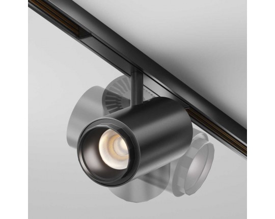 Трековый светильник Maytoni Technical EXILITY X Focus Zoom TR244-4-12WTW-DSZ-B