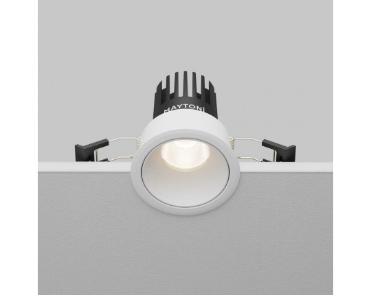 Встраиваемый светильник Maytoni Technical Dip DL115-10W-4K-W