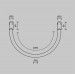 Трековый светильник Maytoni Technical TR154-1-27W3K-PT