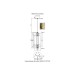 Подвесной светильник Crystal Lux AMARILLO SP12W LED BRASS