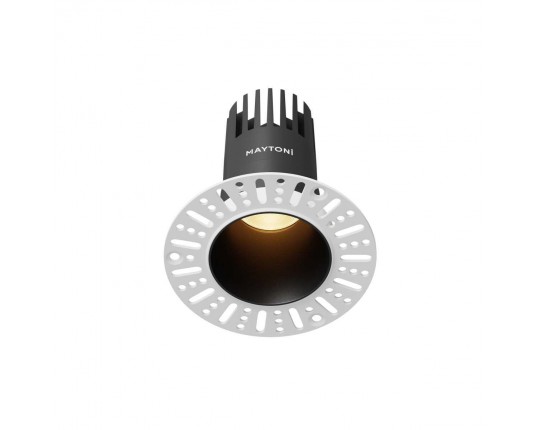 Встраиваемый светильник Maytoni Technical Dip DL120-10W-2.7K-TRS-B