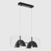 Подвесной светильник Crystal Lux ELEMENT SP24W LED BLACK