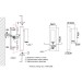 Настенный светильник Crystal Lux CLT 210W USB WH