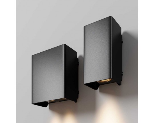 Уличный настенный светильник Maytoni Outdoor Shell O505WL-L3B3K