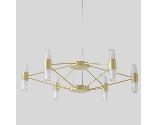 Подвесная люстра Crystal Lux DOROTEA SP6 GOLD