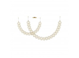 Подвесной светодиодный светильник Maytoni Golden Cage MOD216PL-L55G3K
