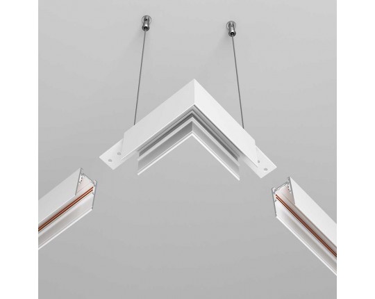 Коннектор угловой Maytoni Technical Exility TRA034HCL-41W