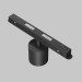 Трековый светодиодный светильник Maytoni Technical Magnetic Exility Alfa S TR132-2-7W3K-B Трековый светодиодный светильник Maytoni Technical Magnetic Exility Alfa S TR132-2-7W3K-B