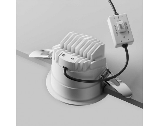 Встраиваемый светильник Maytoni Technical DL100-12W2.7-3-4K-RD-W