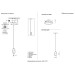 Подвесной светильник Crystal Lux Dali SP1