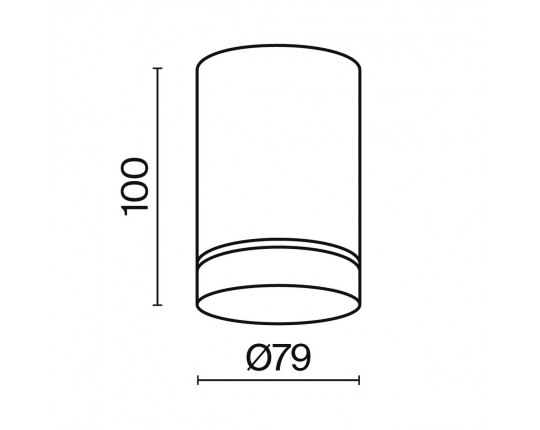 Потолочный светодиодный светильник Maytoni Technical Orlo C085CL-9W3K-B