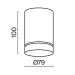 Потолочный светодиодный светильник Maytoni Technical Orlo C085CL-9W3K-B
