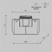 Встраиваемый светильник Maytoni Technical Downlight Intro 2.0 DL137-GU10-W