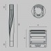 Профиль радиусный Maytoni ALM-3535R-B-TR-90°-0.4M Профиль радиусный Maytoni ALM-3535R-B-TR-90°-0.4M