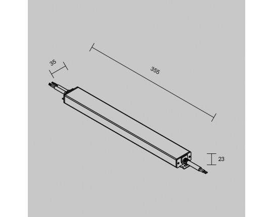 Источник напряжения PSL023 48В 250Вт IP67 Maytoni Led Strip 832006