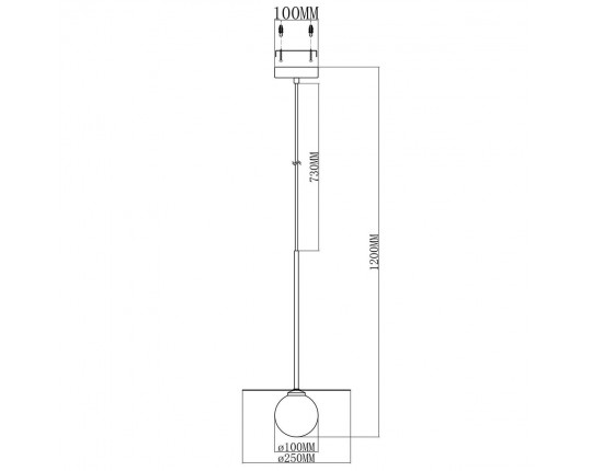 Подвесной светильник Moderli Scrumbel V6044-1P