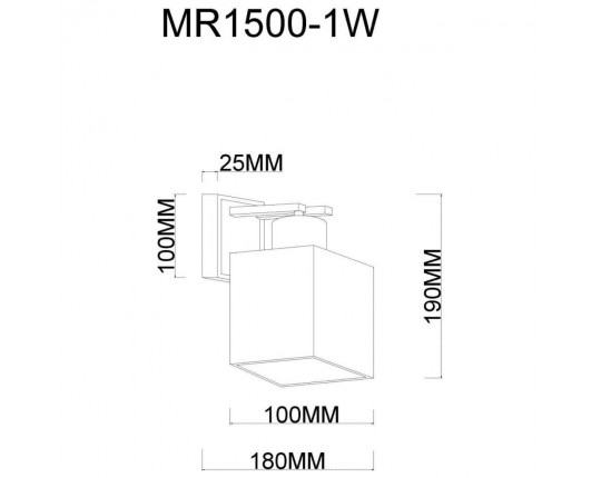 Бра MyFar Eileen MR1500-1W