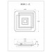 Потолочный светодиодный светильник MyFar Ceiling Galatea MR9011-CL