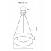 Подвесной светодиодный светильник MyFar Shannon MR2192-1PL