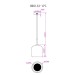 Подвесной светодиодный светильник MyFar Charlie MR2133-1PL