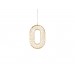 Подвесной светодиодный светильник Newport Laura 3671/S champagne gold М0070226