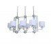 Подвесная люстра Newport Amalia 35408/S chrome без абажуров М0069060