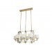 Подвесная люстра Newport Amalia 35408/S gold без абажуров М0069061