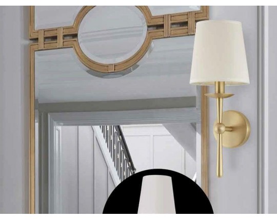 Бра Newport Sara 3553/A brass без абажура М0069028