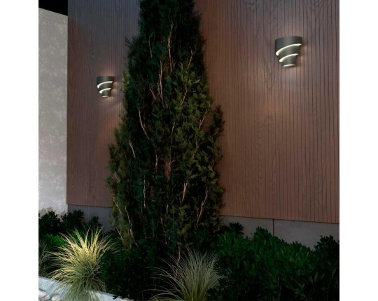 Уличный настенный светодиодный светильник Novotech Street Strait 359197