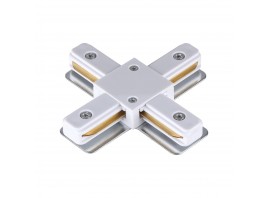 Коннектор Х-образный для однофазного шинопровода Novotech Port 135145