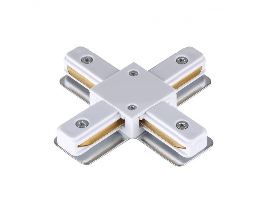 Коннектор Х-образный для однофазного шинопровода Novotech Port 135145